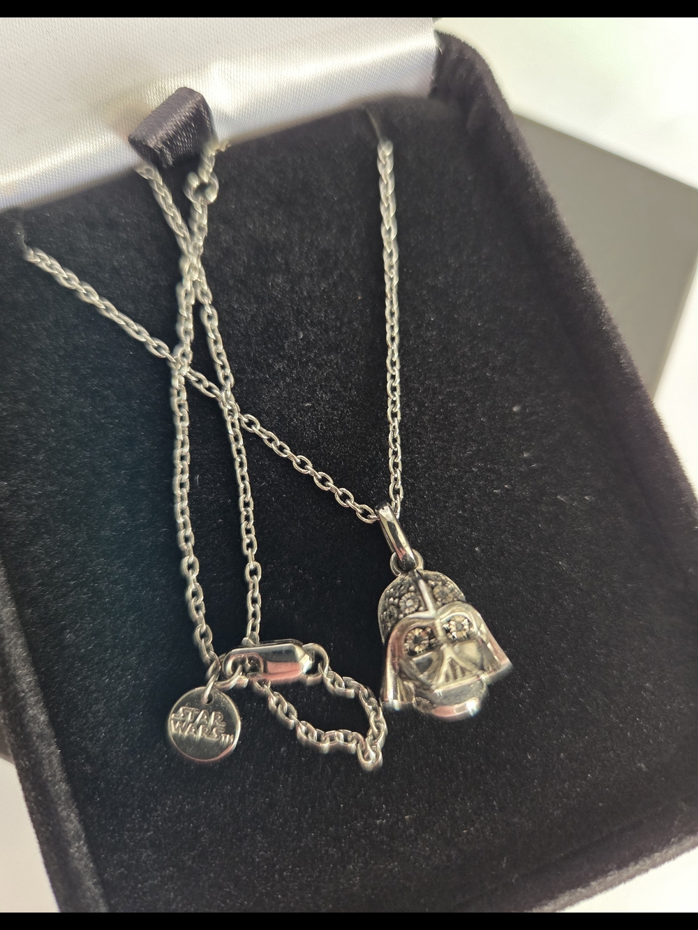 Kay Jewelers Star Wars Sterling Silver Darth Vader With Diamond Accents